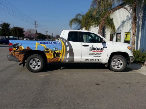 Fleet Graphics For Road Machinery