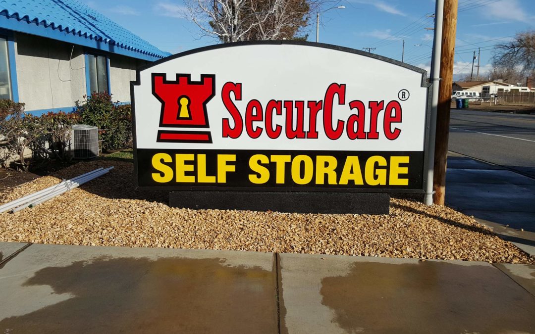 Monument Sign For SecurCare Self Storage