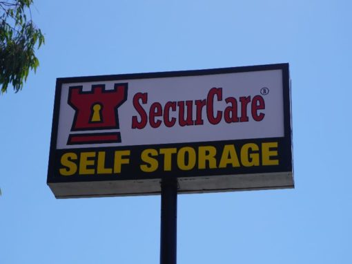 Pylon Sign For SecurCare Self Storage